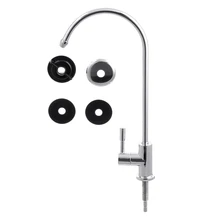 HHO-1/4 дюймов хром питьевой воды фильтр кран обратного осмоса раковина кухонный кран