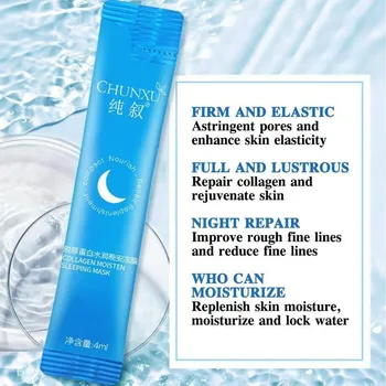 

20pcs Moisturizing Sleeping Face Mask Anti Wrinkle Anti-Aging Night Mask Remove Dark Circle Skin Face Care