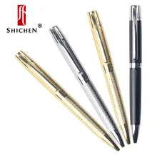 Shichen A079 хорошая гравированная тяжелая металлическая шариковая ручка 0,7 мм и 1,0 мм nib. Подарочная ручка для школы и офиса