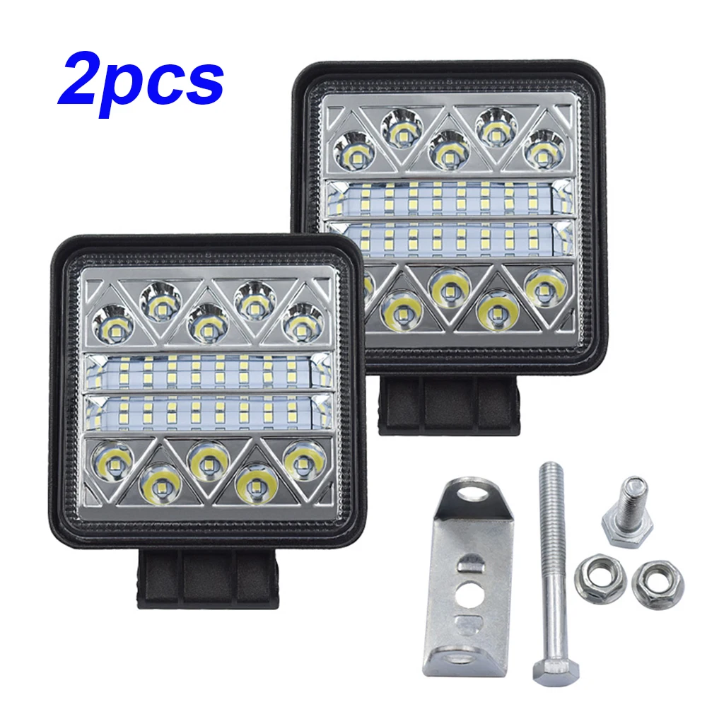 

1pc/2pcs 10V-30V 102W 4inch Car SUV Off-Road LED Work Light Warning Lamp DRL 6000K White Truck Trailer LED Working Light