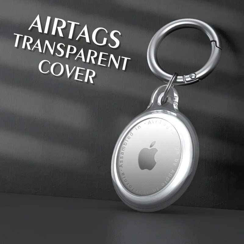 Прозрачный защитный чехол для Apple airtag 5 цветов оболочка Bluetooth-трекера локатор