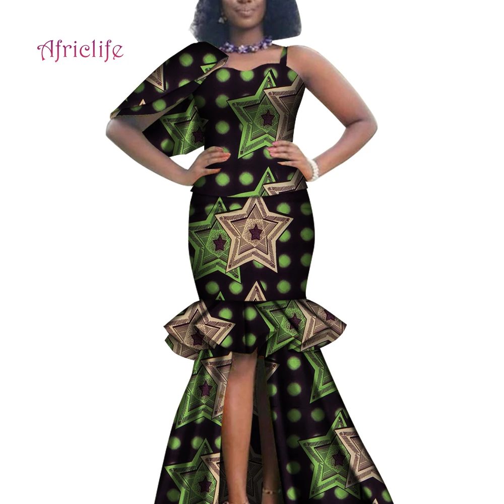 African Women Party Skirt Suit Custom 