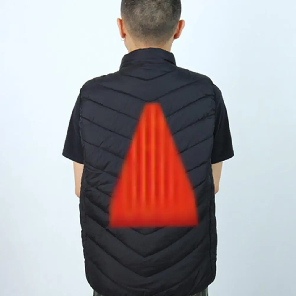 MeterMall Washable USB Electric Heating Vest Pad 3 Gear DIY Thermal Pads for Outdoor Heated Jacket Warm Gear Clothing