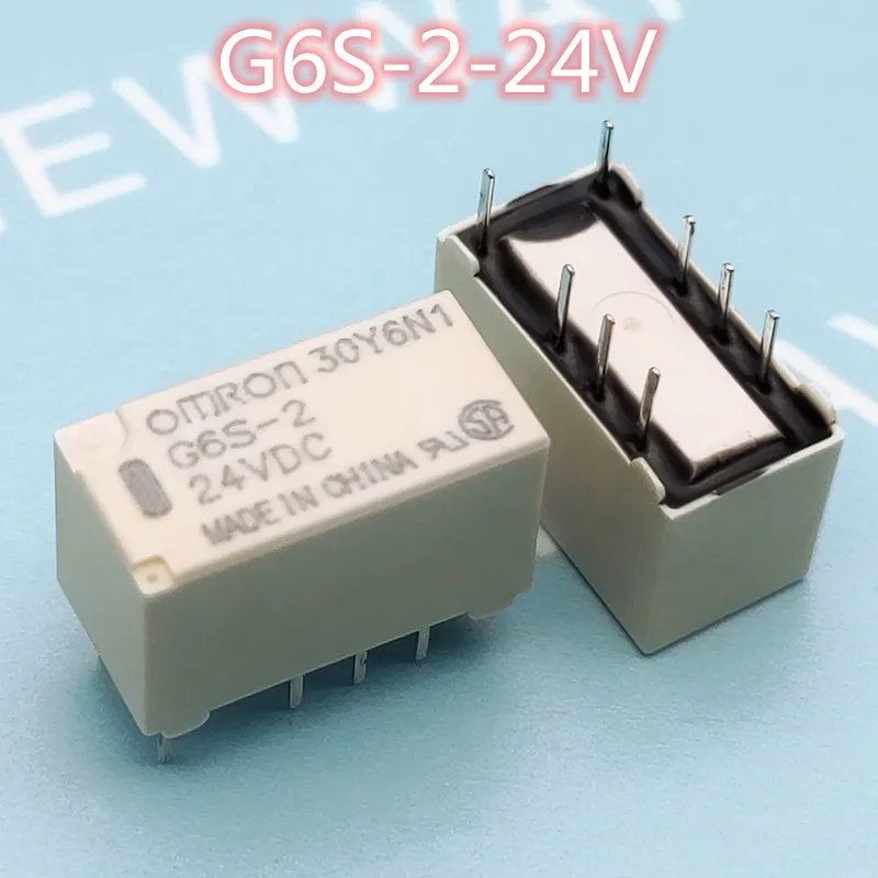 5 шт./лот реле G6S-2-24V G6S-2-DC24V G6S-2-24VDC DIP8 и