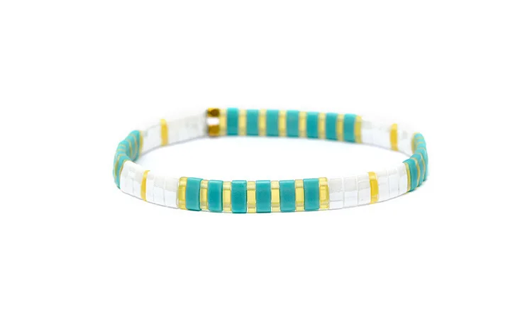 WT-B516 boho Miyuki Tila браслеты с бусинами женские летние пляжные богемные Браслеты Mujer ювелирные изделия Красочные Insta Janpan Miyuki joyeria