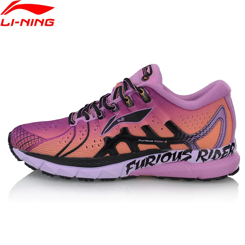 Li Ning Для женщин FURIOUS RIDER 4 тренировочная обувь для бега OS Подушки Внутри Ли Нин