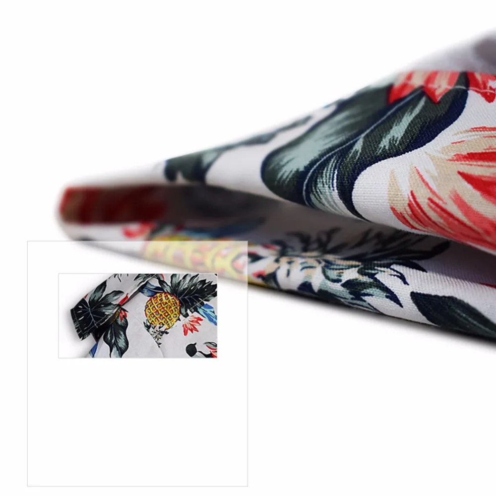 Летняя Одежда для питомцев с принтом собак Пляжная рубашка цветочным рисунком