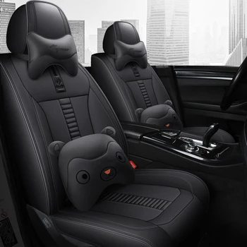 

Full Coverage Eco-leather auto seats covers PU Leather Car Seat Covers for zotye t600 coupa z300 Ravon ravon r2 gentra r4