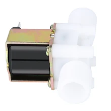 Магнитный водный и воздушный Пластик нормально закрытый 12 V/24 V Электрический соленоид клапан