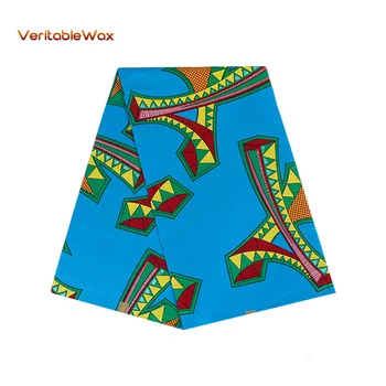 

New 100% Cotton Laminated Wedding Decoration Abrasion-resistant African Fabric Wax New Real Eco-friendly 24FS1105