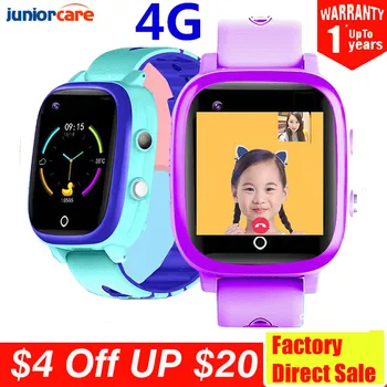 

4G SIM Video Call Smart Kids Watch GPS Wifi Tracker Position Camera Baby Safe IP67 Waterproof Smartwatch VS Y95