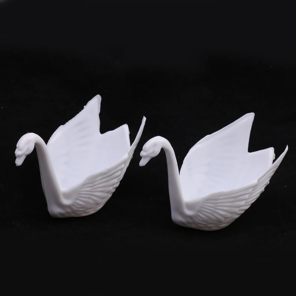 12 Pieces Elegant Swan Wedding Favors Boxes Baby Shower Candy Box Birthday Supply Gift