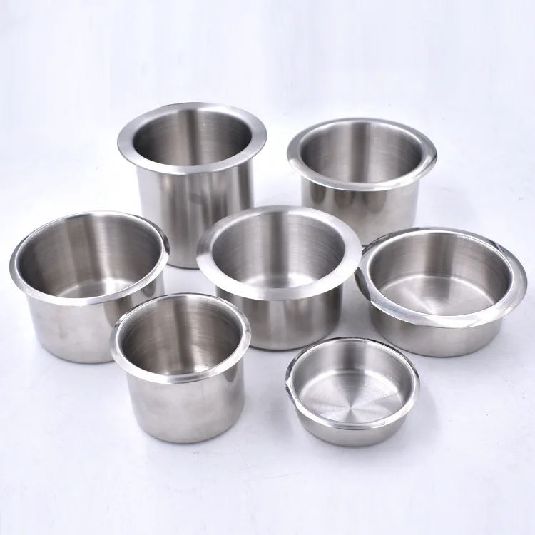 

Manufacturers Direct Selling Stainless Steel Cup Teapoy Table Cup Holder Car Yacht Modified Only Cup Saucer Poker Table Cola Cup