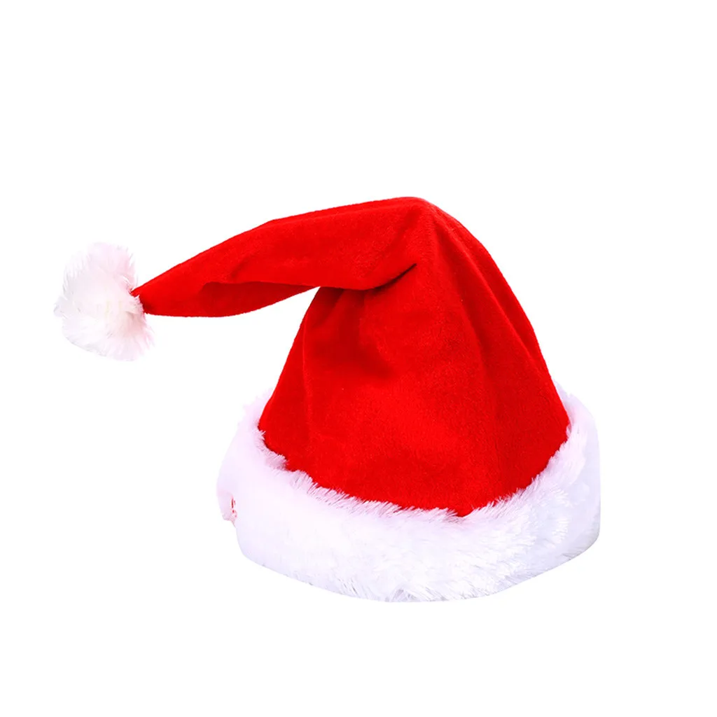 Музыкальная Рождественская шапка Поющая и Танцующая забавная шапка для женщин и мужчин Зимние теплые шапки Детская плюшевая игрушка Рождественский подарок
