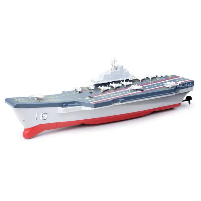 2.4G Mini RC Boat Warship Model Simulation Navy Battleship Speedboat Toy 6