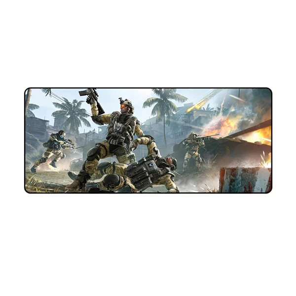Зеленый 70*30 см Оверлок игровой коврик для мыши Коврик для warface half life 2 для счетчика strike CS GO игровой коврик для мыши компьютерный ноутбук - Цвет: Зеленый