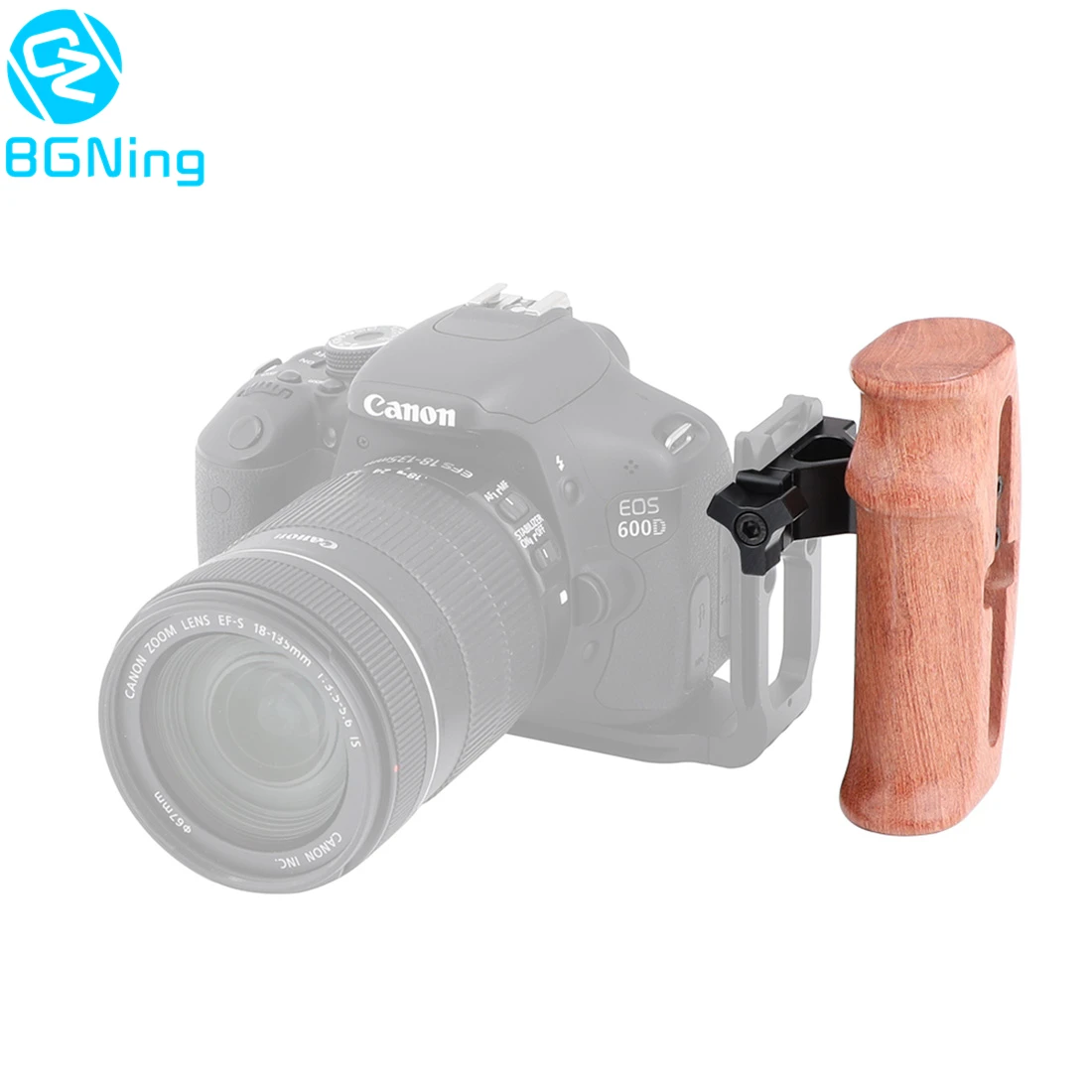 BGNing левое деревянное крепление для DSLR камер камеры пластина QR L с быстроразъемным
