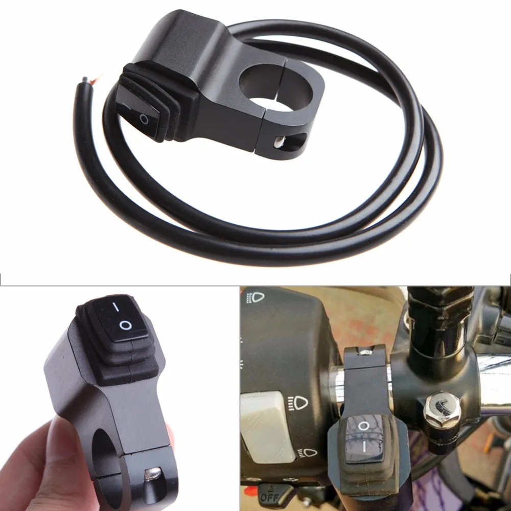 

High Quality 23mm 12V 7/8 inch Waterproof Motorcycle ATV Handlebar Turn Signal Indicator ON OFF Switch Motorcycle Parts