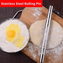 Migecon валик Скалка из нержавеющей стали антипригарная регулируемая съемная жаропрочная посуда для фондан Торт Пицца инструмент для пирога