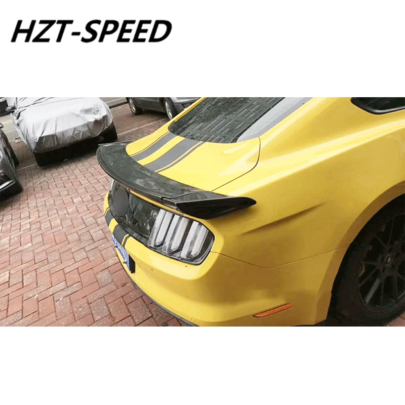 Mustang Cervini S Стиль карбоновое волокно задний спойлер багажник заднее крыло для Ford Mustang