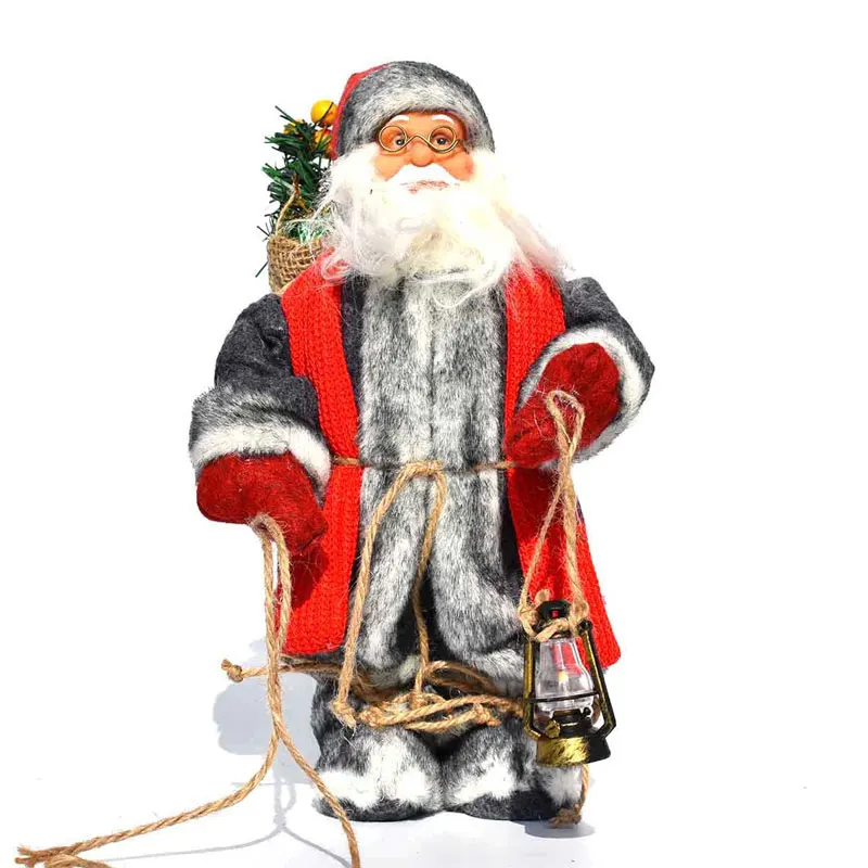 Beste Kerstversiering Kerstman Poppen Staande Kerst Beeldje Vakantie Decoratie Ornamenten Layout Raamdecoratie 30 Cm
