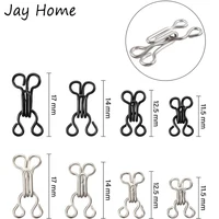 100 Set Invisible Sewing Hook and Eye Closure for Clothing Bra Jacket Hooks Replacement Sewing Craft Buckle Garment Accessories 2