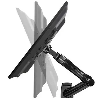 

NB F80U Desktop Gas Spring 17-27" LCD LED Monitor Holder Mount Arm with Two USB Ports Full Motion Display Stand Loading 2-6.5kgs