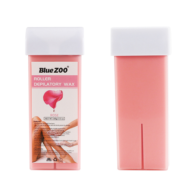 Natural Depilatory Beeswax Strips Hot Wax Machine Dedicated Beeswax Green Tea Aloe Extract Gently Hair Removal Wax TSLM2