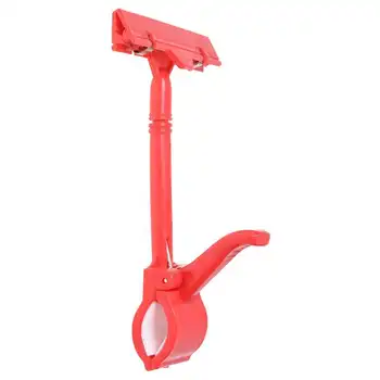 

Merchandise Retail Sign Card Price Tag Po p Display Holder Clip Clamp Red