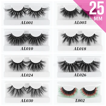 

Wholesale 25mm Lashes 3d Mink Lashes fluffy bulk false lashes makeup kit real Mink Lashes extension mink eyelashes maquiagem