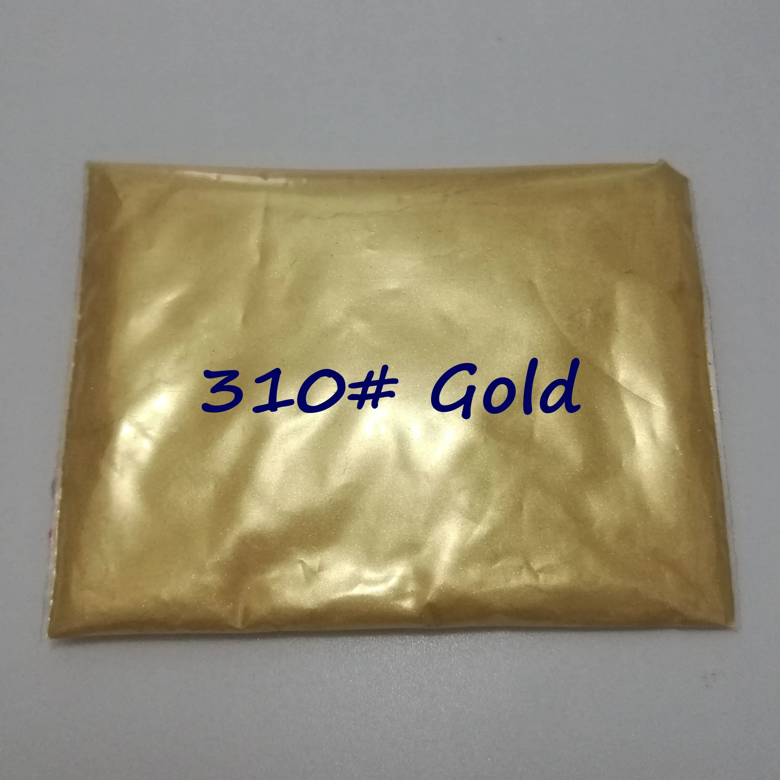 50 г 300 Золотой натуральный перламутровый слюдяной порошковый пигмент металлический краситель для ногтей Косметический лак, изготовление мыла - Цвет: 310 Gold