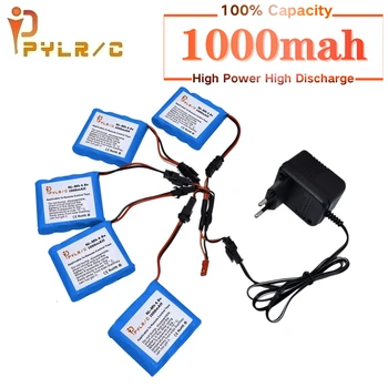 

4.8v 1000mah Ni-MH Battery And Charger For Rc toys Car Tanks Robots Gun 1000mah AA 4.8v Rechargeable Battery Pack For Rc Boats