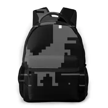 

Slow Internet Backpack for Girls Boys Travel Rucksack Pacman Printing