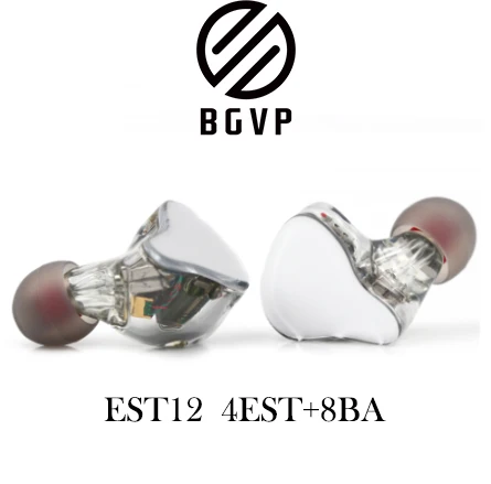 Блок Bgvp ES12 четыре статических электрические утюга голосовая Личная модель Hi Fi