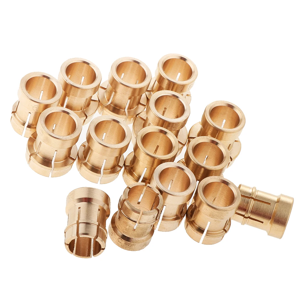 

15 Pieces Copper Jewellery Processing Ring Setter Clamp Channel Diamond Setting Tool 14.5 - 21.5mm