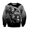 Sweat à capuche unisexe avec crâne de mort, imprimé en 3D, à la mode, pull-Over décontracté, veste, survêtement, DW0235 ► Photo 2/6