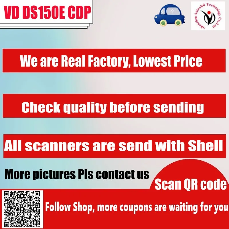 Новинка 2020 obd сканер VD DS150E CDP vd tcs cdp plus с bluetooth для диагностического инструмента OBD2