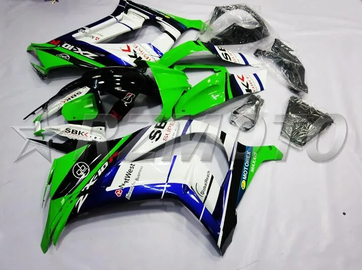 Лидер продаж впрыска ABS обтекатель комплект подходит для Kawasaki Ninja ZX-10R ZX10R 2011- 11 12 13 14 15 Обтекатели набор SBK