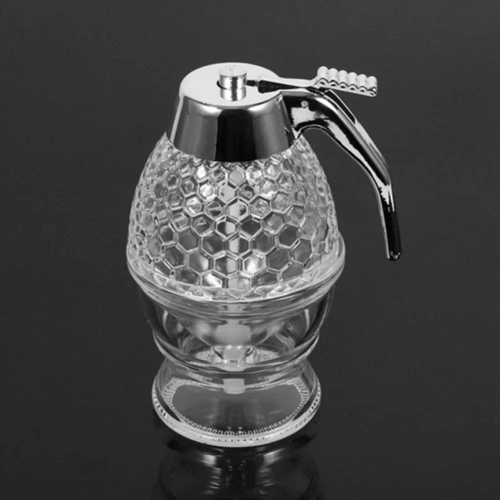 200 мл стеклянный дозатор для медового сиропа 1 чашка пчелиный улей акриловый ABS дозатор для медового сиропа кувшин дозаторы для магазина кухонные Семейные завтраки