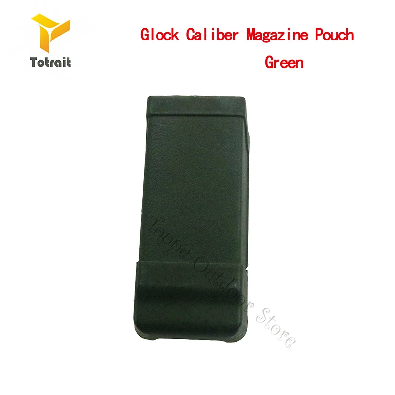 Glock-Green TOtrait CQC подсумок тактический пистолет маг держатель для Glock 9 мм или 1911 калибра Стек журнал кобура принадлежности для охоты - Цвет: Glock-Green