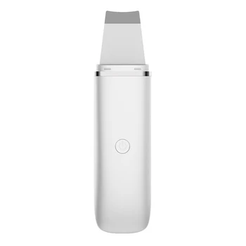 

Sonic Vibration Skin Scrubber LED Display Blackhead Remover Dead Skin Exfoliating Scraper Heated Pore Cleaner Face Firming Tool
