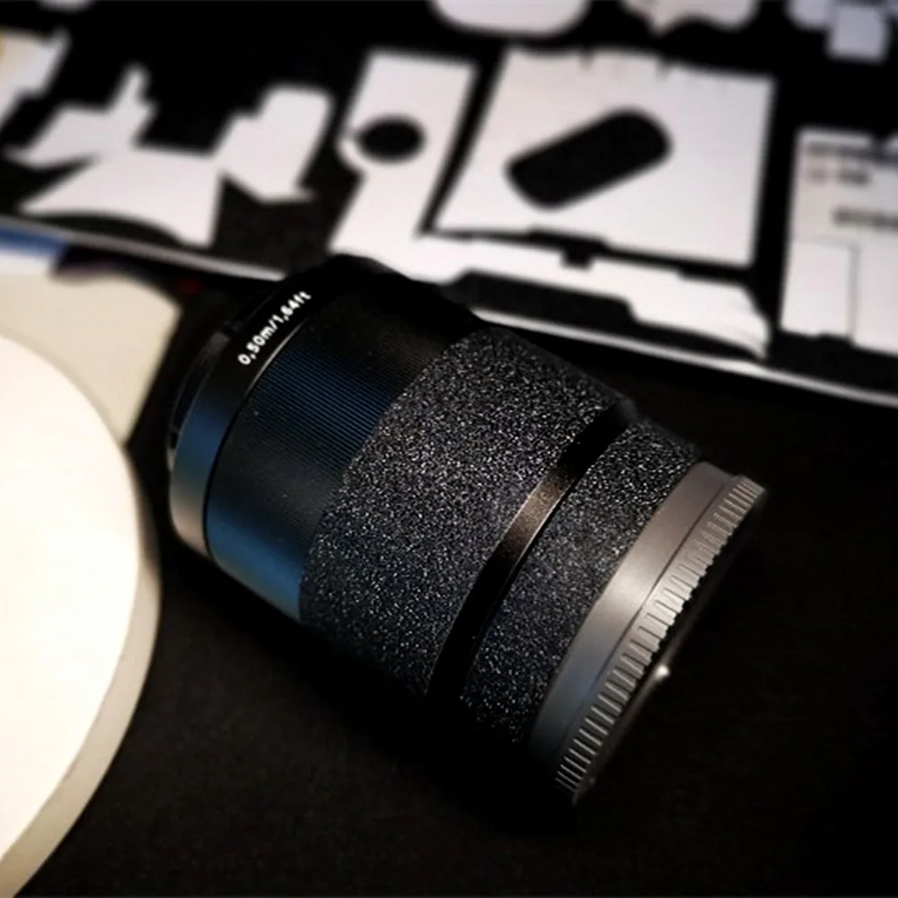 Lens Skin Protector Sticker Wrap Film Kit For Sony Prime Lens 55/F1. 50