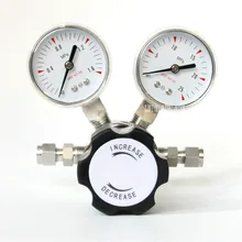 Редукционный клапан давления 316L из нержавеющей стали редукционный клапан аммиака кислород азот водорода точный регулирующий клапан