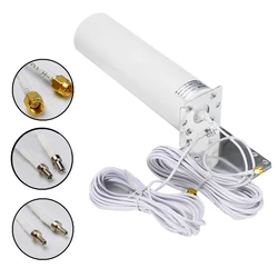 Antenne WiFi 16 18dBi 3G 4G CRC9/TS9/SMA connecteur mâle avec 5m double curseur externe pour routeurs Huawei ZTE 