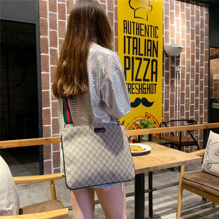 

2019 New Style Shoulder Bag Young MEN'S Korean-style Trend Casual Shoulder Bag Social Network Red Printing WOMEN'S Bag