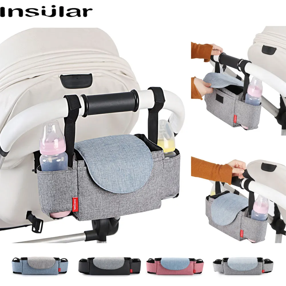 Insular детская коляска сумка Мумия многофункциональная сумка для подгузников сумки для подгузников аксессуары Органайзер коляска для хранения бутылок для путешествий