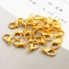 10Pcs Gold 10 12 14 16 18 21mm Alloy Lobster Clasp Hooks Fashion Jewelry Findings Connector for Necklace Bracelet Chain DIY ► Photo 3/6