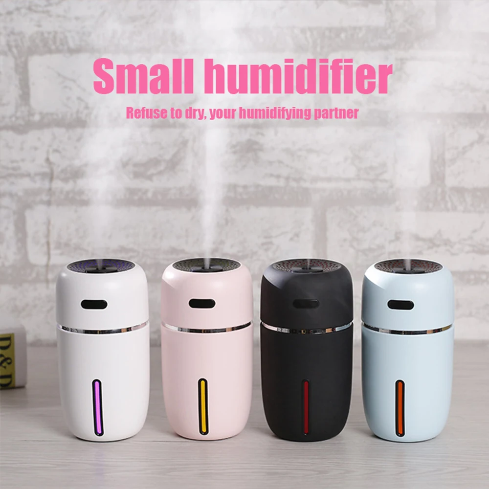 White Dolphin Mini USB Air Humidifier Aroma With Changing LED Vaporizer Car Essential Oil Aromatherapy | - Цена: 