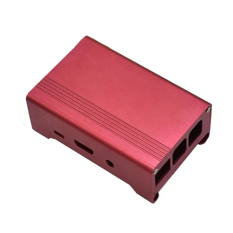 1 комплект алюминиевый защитный чехол металлический корпус для Raspberry Pi 3 Model B E65A