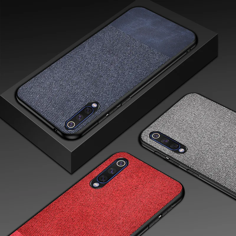 Redmi K20 Pro 6 39 'ткань волокна ультра тонкий чехол для XiaoMi Note 7 Мягкий ТПУ Роскошный